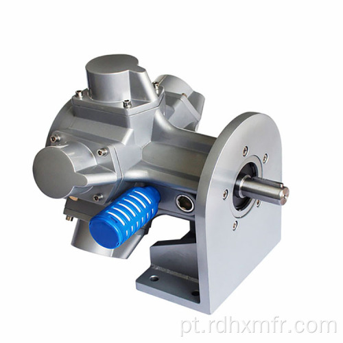 Motor pneumático de pistão de flange horizontal HM7-L de 1,5 HP